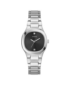 Женские часы Eve GW0615L1 со стальным и серебряным ремешком Guess, серебро