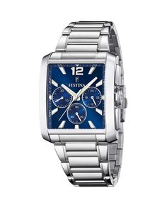 F20635/2 Мужские часы Timeless Chronograph из серебряной стали Festina, серебро