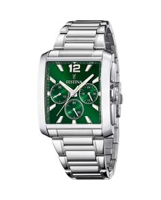 F20635/3 Timeless Мужские часы с хронографом из серебряной стали Festina, серебро