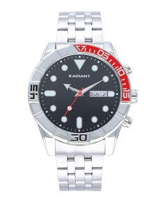 Мужские часы Zanzibar RA613201 из стали с серебристо-серым ремешком Radiant, серебро