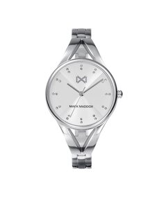Женские часы Alfama с тремя стальными стрелками и браслетом Mark Maddox, серебро