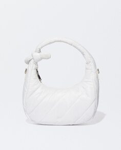 Белая сумка через плечо, трансформируемая в сумку через плечо, с мягкой подкладкой и застежкой-молнией Parfois, белый