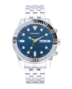 Мужские часы Zanzibar RA613202 из стали с серебристо-серым ремешком Radiant, серебро