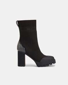 Женские вязаные ботинки на платформе Calvin Klein Jeans, черный