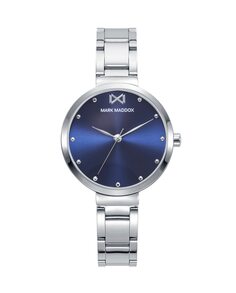 Женские стальные часы Alfama с синим циферблатом Mark Maddox, синий