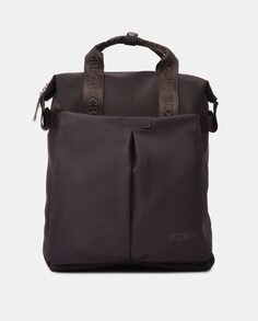 Большой темно-коричневый рюкзак с отделением для ноутбука Kcb, темно коричневый