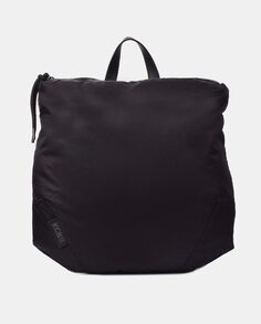 Большой черный нейлоновый рюкзак с внешними карманами Kcb, черный
