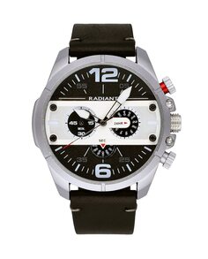 Мужские часы Speedy RA550701 из искусственной кожи с черным ремешком Radiant, черный