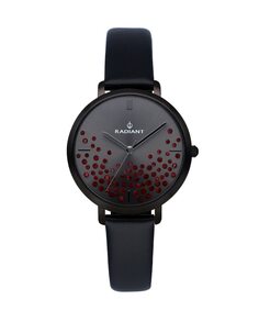 Женские часы Ella RA525605 из кожи с черным ремешком Radiant, черный