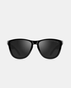 Черные прямоугольные солнцезащитные очки унисекс Clandestine, черный