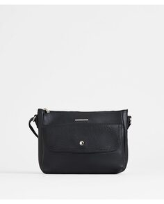 Базовая женская сумка через плечо с черным карманом PACOMARTINEZ, черный
