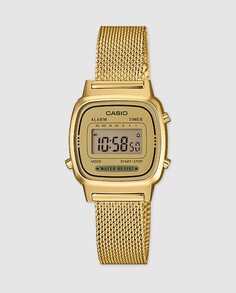 Casio Collection LA670WEMY-9EF Винтажные женские часы из стали Casio, золотой