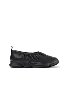 Регулируемые мужские кожаные кроссовки в стиле балерины черного цвета Camper, черный