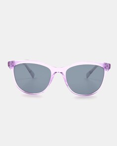 Женские прозрачные солнцезащитные очки &quot;кошачий глаз&quot; сиреневого цвета Mr. Wonderful, сиреневый