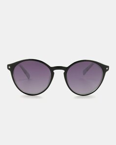 Круглые черные солнцезащитные очки с поляризационными линзами Mr. Wonderful, черный
