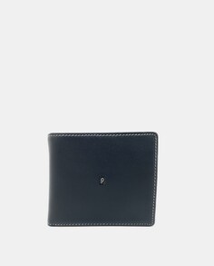 Черный кожаный кошелек с внутренней сумочкой Pielnoble, черный