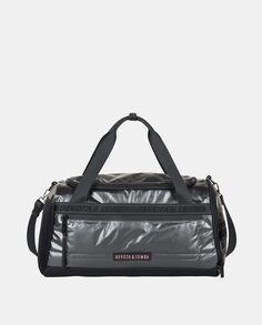 Спортивная сумка из латуни свинцового цвета на молнии Devota &amp; Lomba, серый