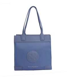 Синяя сумка-шоппер Genci на молнии Don Algodón, синий