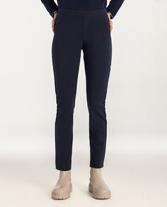 Однотонные женские брюки с карманами Naulover, темно-синий