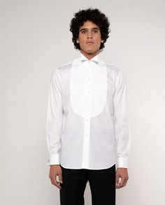 Классическая мужская рубашка-смокинг Mirto, белый