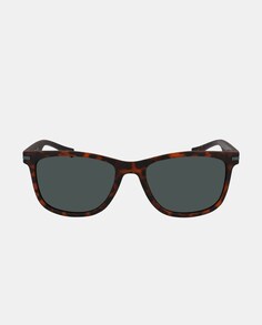 Квадратные солнцезащитные очки «гавана» с поляризационными линзами Nautica, темно коричневый