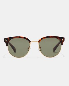 Гаванские круглые металлические солнцезащитные очки унисекс с поляризационными линзами Hawkers, темно коричневый