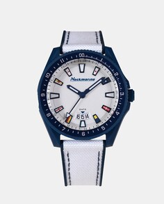 Coral Reef NM-X4776M01 Женские часы из двухцветного каучука Bio Neckmarine, темно-синий