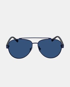 Темно-синие солнцезащитные очки-авиаторы из металла с поляризованными линзами Nautica, темно-синий