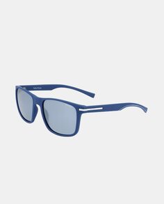 Темно-синие квадратные солнцезащитные очки с поляризованными линзами Nautica, темно-синий