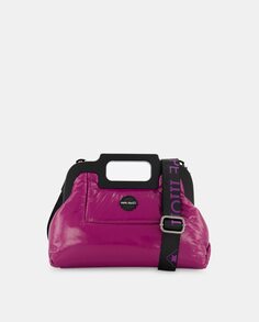 Фиолетовая сумка-бомбер с регулируемой ручкой Pepe Moll, фиолетовый