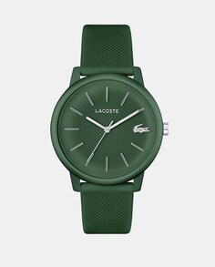 Lacoste 12.12 Move 2011238 Зеленые силиконовые мужские часы Lacoste, зеленый