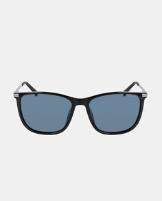 Черные солнцезащитные очки в квадратной оправе с поляризационными линзами Nautica, черный