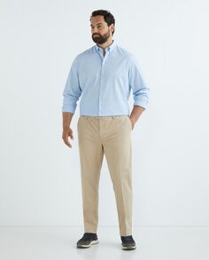 Мужская классическая рубашка фил-купе больших размеров Hackett, синий