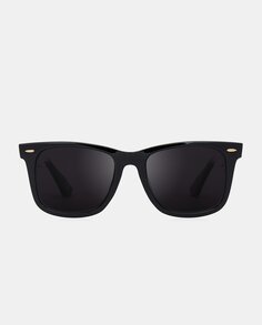 Черные квадратные солнцезащитные очки Clandestine, черный
