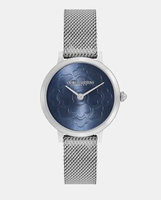 Женские часы Ultra Slim Flor 24000057 стальные Olivia Burton, серебро