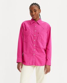 Женская рубашка с длинным рукавом Levi&apos;s, розовый Levis