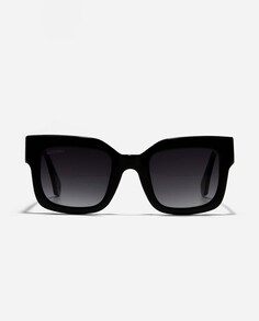 Черные квадратные солнцезащитные очки из органического ацетата с поляризованными линзами No Idols, черный