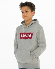 Толстовка для мальчика ярко-серого цвета Levi&apos;s, серый Levis