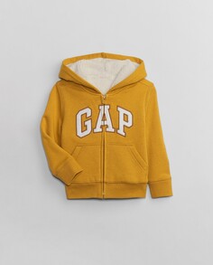 Толстовка с капюшоном для мальчика с логотипом Gap, желтый