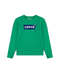 Толстовка с длинными рукавами для мальчика Levi&apos;s, зеленый Levis