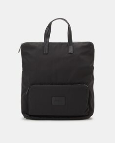 Черный рюкзак с передним карманом Jo &amp; Mr. Joe, черный