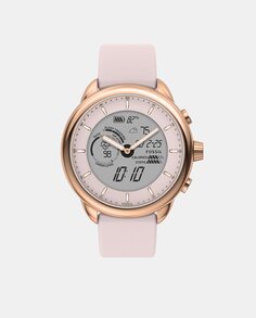 Умные часы Wellness Edition Gen 6 Hybrid FTW7083 телесного цвета из силикона Fossil