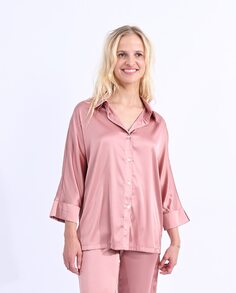 Женская рубашка с длинным рукавом три четверти Molly Bracken, розовый