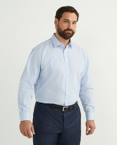 Обычная мужская классическая рубашка больших размеров Mirto, светло-синий