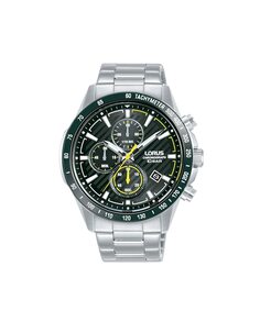 Мужские часы Sport man RM397HX9 со стальным и серебряным ремешком Lorus, серебро