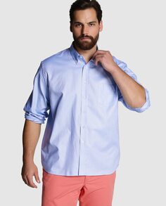 Обычная мужская рубашка больших размеров Mirto, синий