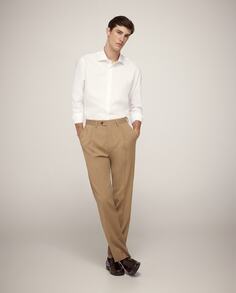 Мужские традиционные классические брюки Emidio Tucci, коричневый