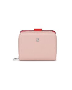 Маленький розовый женский кошелек New Dubai Tous, розовый