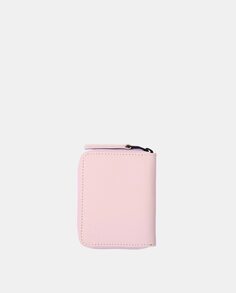 Небольшой водостойкий кошелек розового цвета с несколькими отделениями Rains, розовый