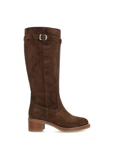 Женские кожаные ботинки с нескользящей подошвой и застежкой-молнией Alpe